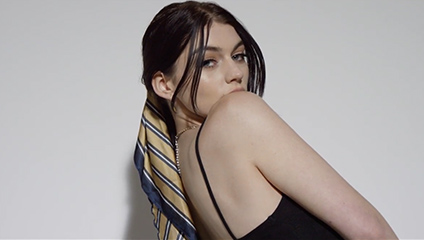 Silk Scarf Hairstyle 