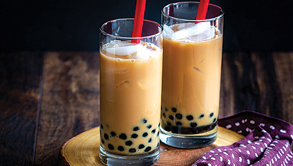 Honey Boba Milk Tea