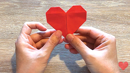 Easy Origami Heart
