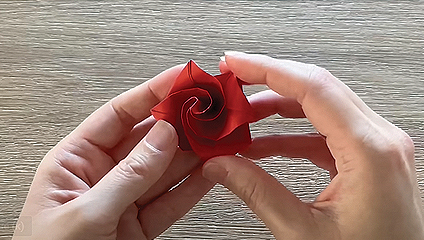 Origami Rose