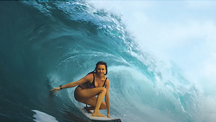 Surfing In Bali